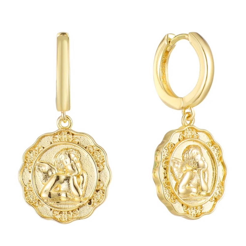 Heaven Sent Huggie Earrings